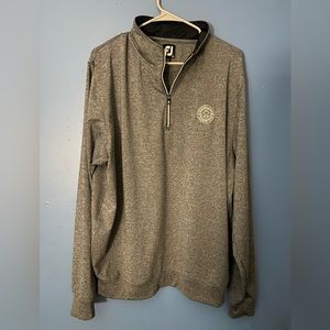 Footjoy Mens Golf 1/4 Quarter Zip Winter Jacket XL With Logo